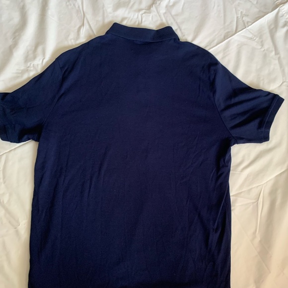 Classic Ralph Lauren Interlock dark blue Polo with white pony. - Picture 3 of 6